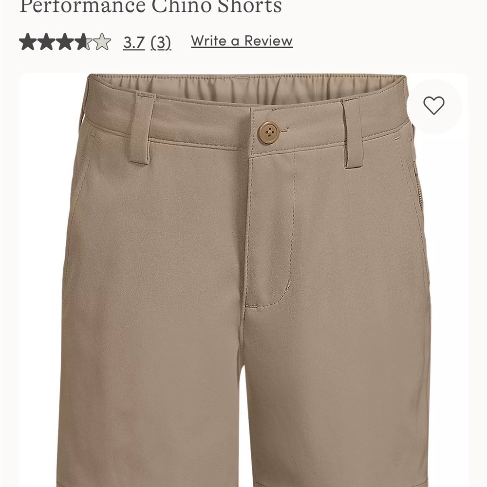 School Uniform Boys Sport Active
Performance Chino Shorts